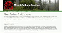 Desktop Screenshot of mountgraham.org